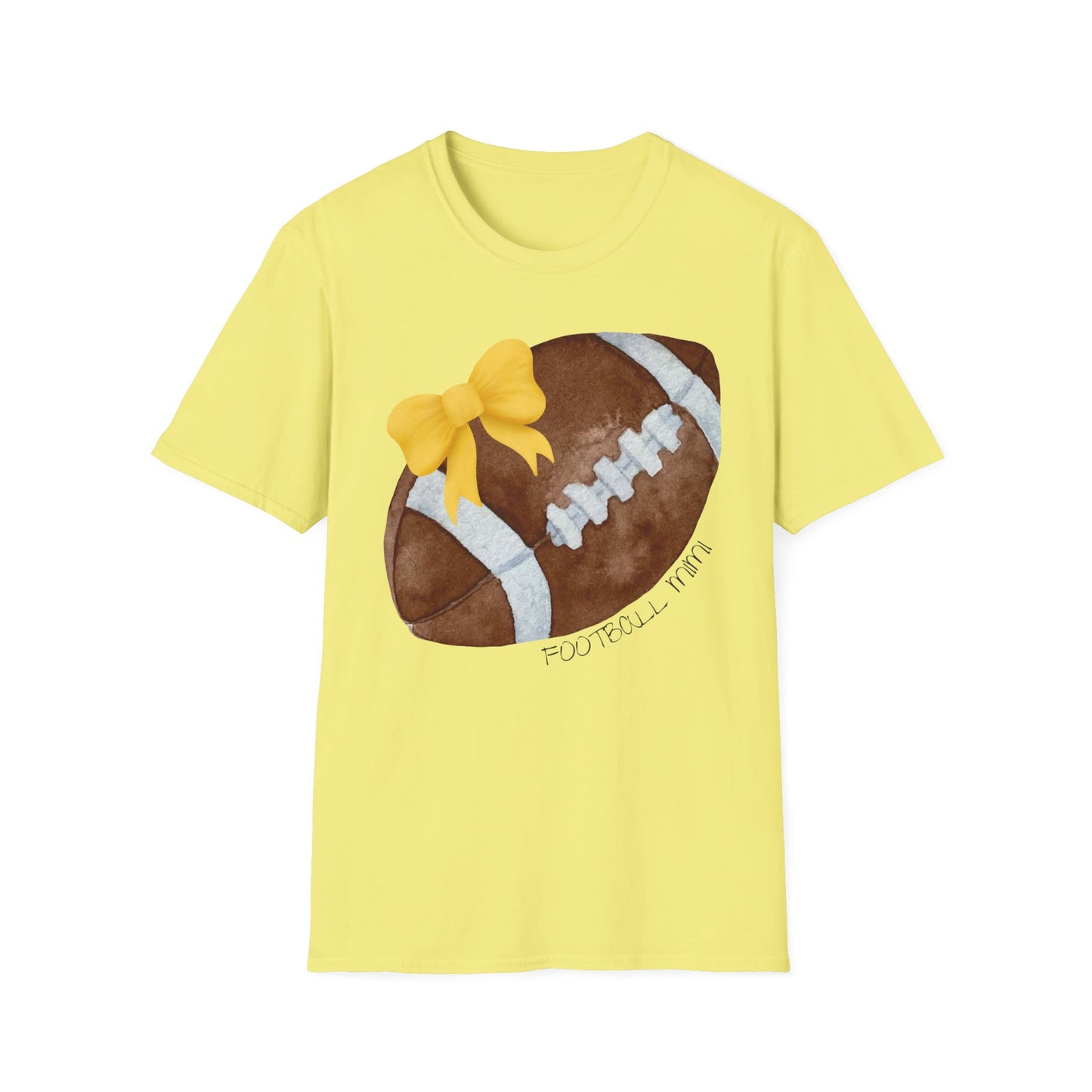 Football Mimi T-Shirt with Yellow Bow