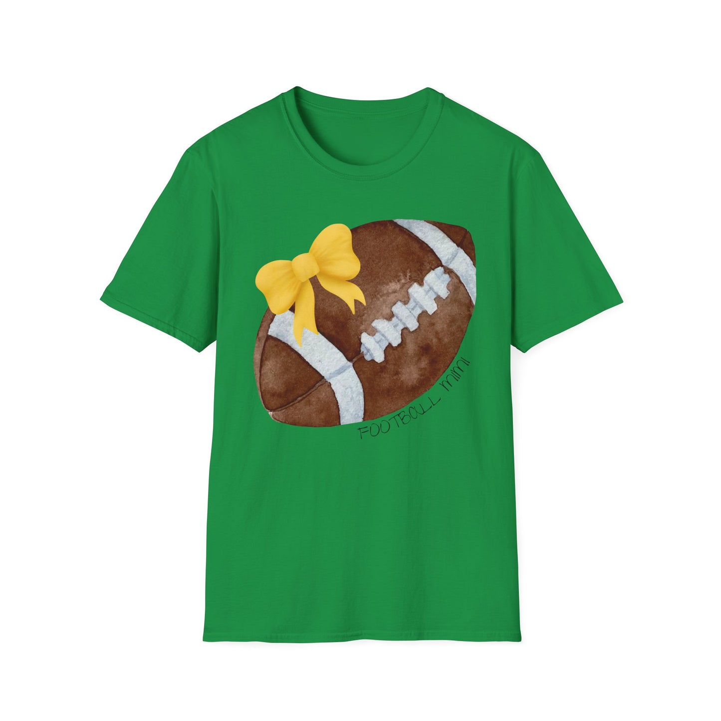 Football Mimi T-Shirt with Yellow Bow