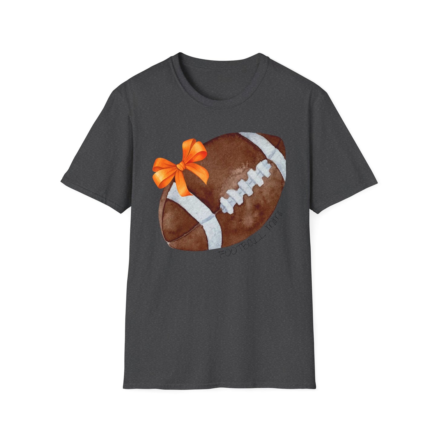 Football Mimi T-Shirt with Orange Bow