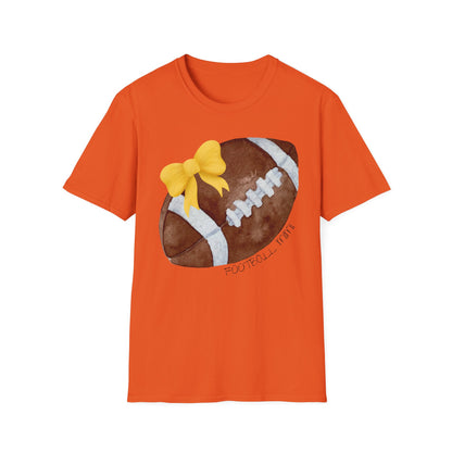 Football Mimi T-Shirt with Yellow Bow