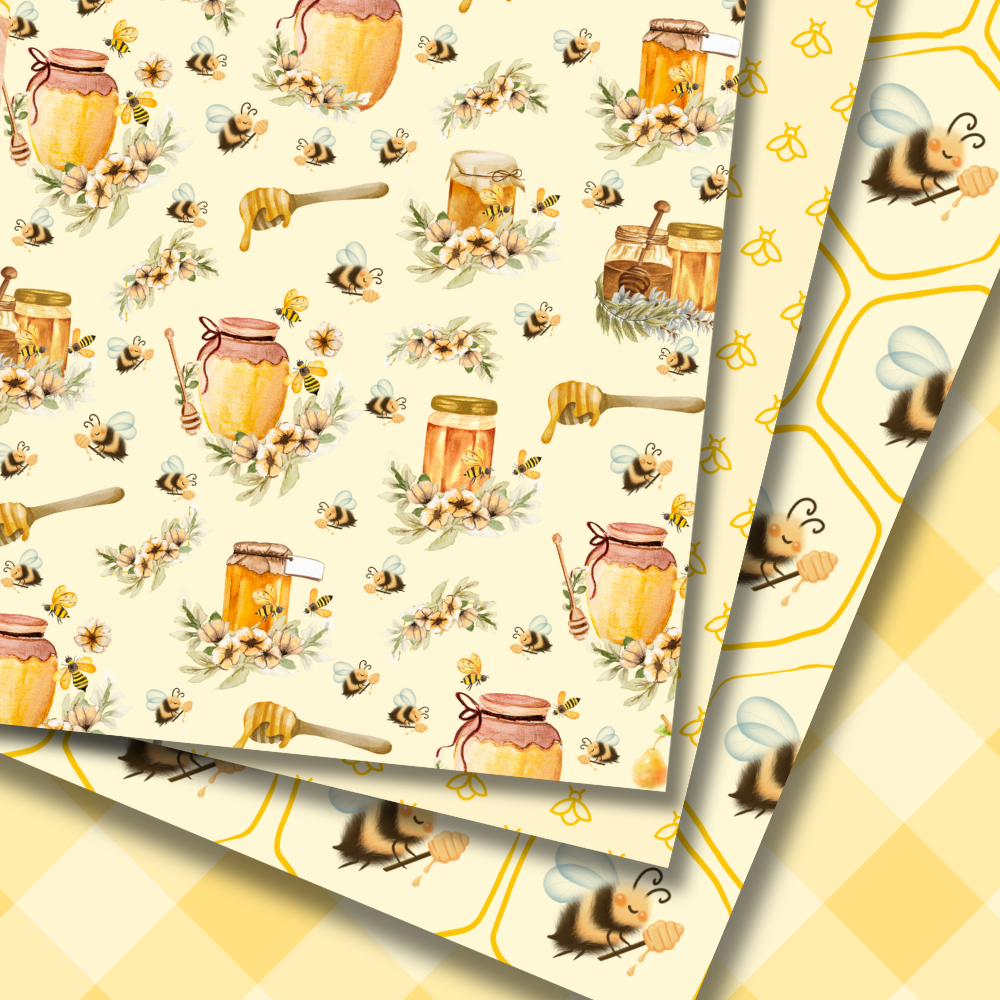 Cute As Can Bee - Digital Download - Craft Paper Package