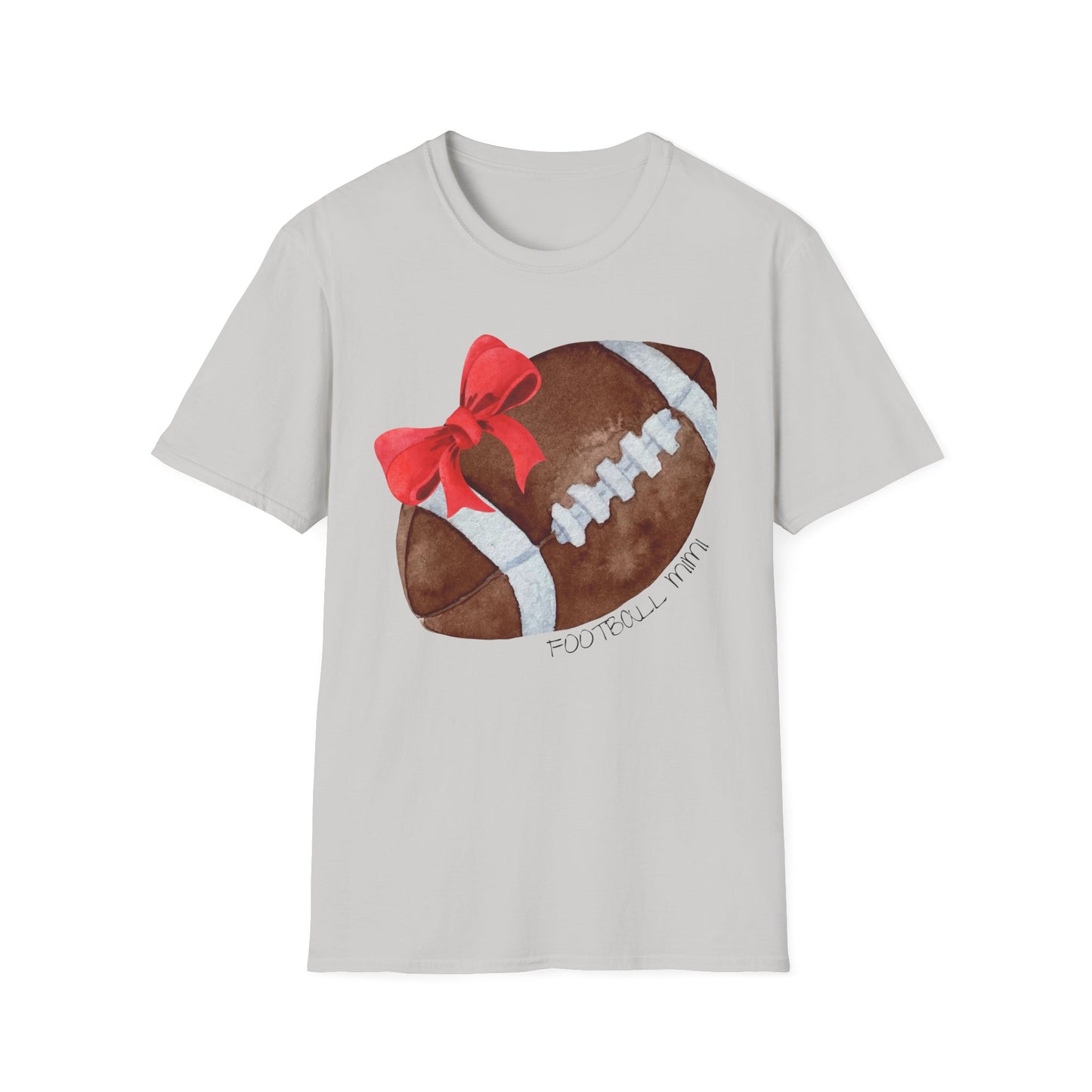 Football Mimi T-Shirt with Red Bow