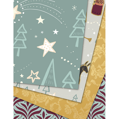 Born in a Manger - Digital Download - Craft Paper Package - The Celebration Co.