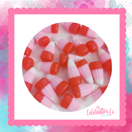 Valentine Resin Candy Corn (Package of 25)