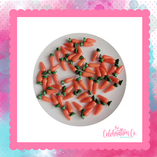 Mini Resin Carrots (Package of 25)