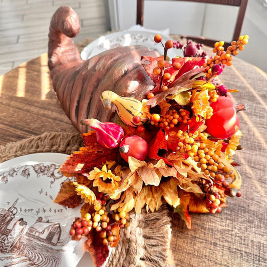 Autumn Cornucopia Creation by Kayla