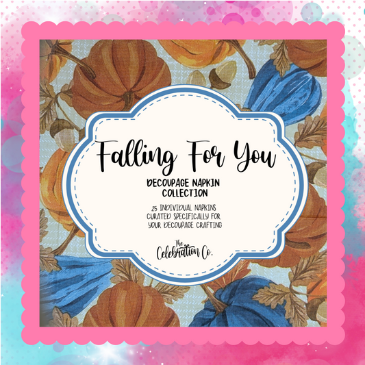 Falling for You Decoupage Napkin Collection