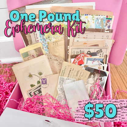 Ephemera Kit - ONE WHOLE POUND