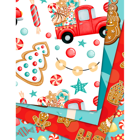 Christmas Vibes - Digital Download - Crafting Paper Package