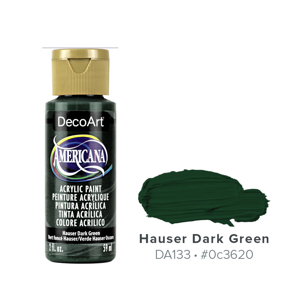 DecoArt Americana Acrylic Paint - 2 oz. - GREENS