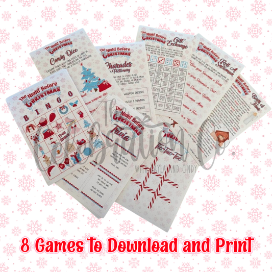 Christmas Games Packet (Digital Download)