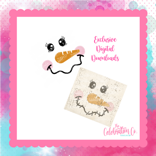 SnowmanFacesDigitalCraftpaper_TheCelebrationCo