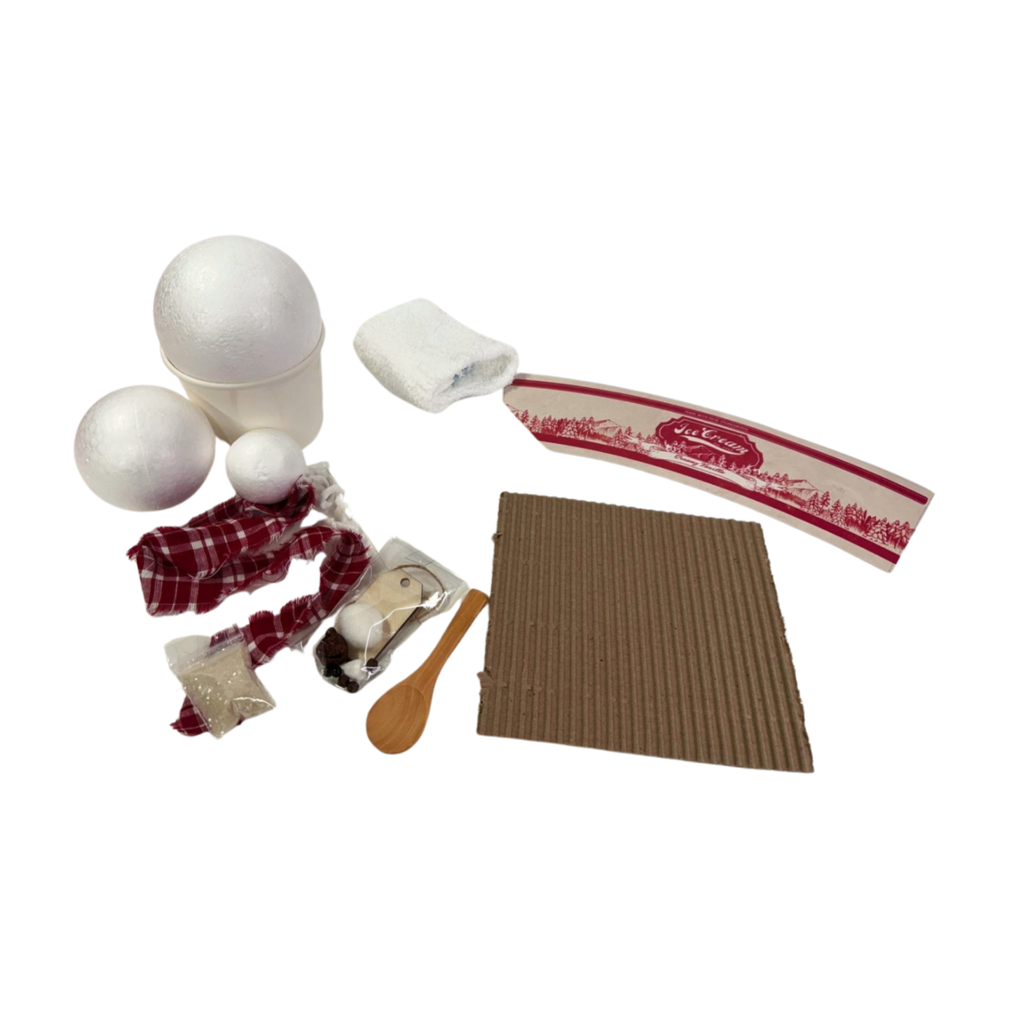 Snowman Ice Cream Cone Bundle (DEAL #2)