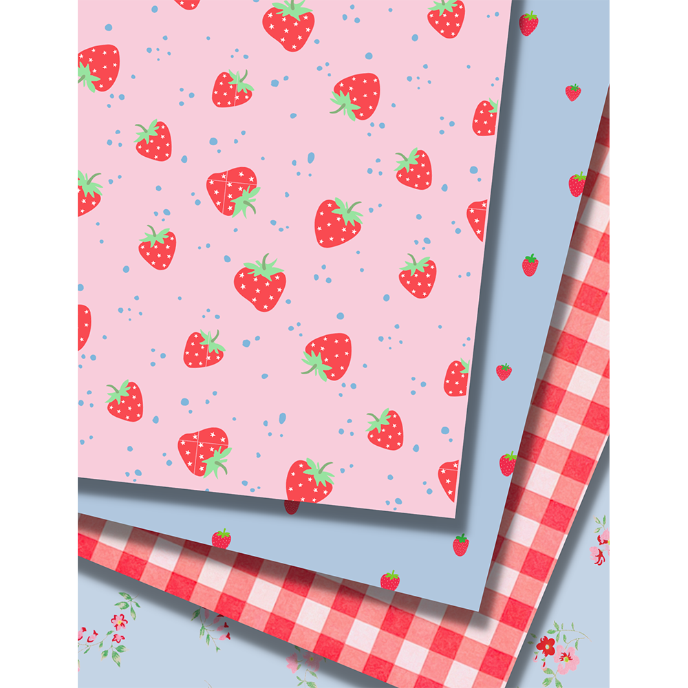 Painted Valentine's Day - Crafting Paper Package