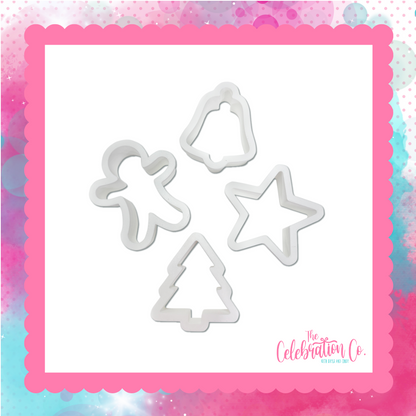 Christmas Cookie Cutters (Set of 4