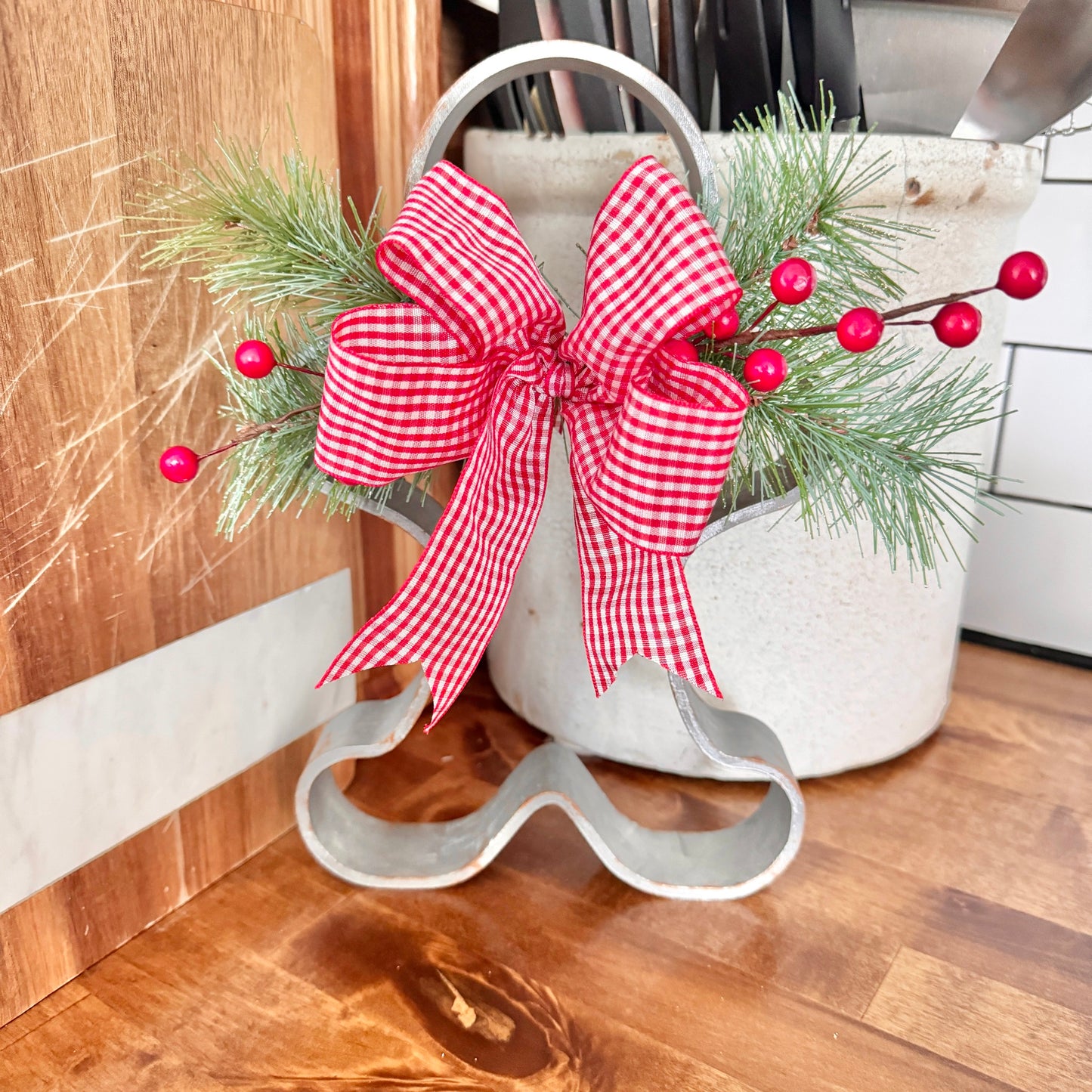 Gingerbread Man Cookie Cutter - 10.5" Tall