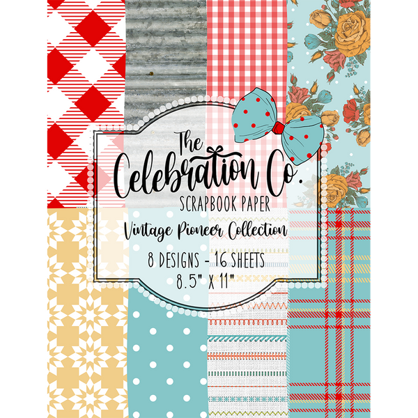 Shabby Cottage - Crafting Paper Package – The Celebration Co.