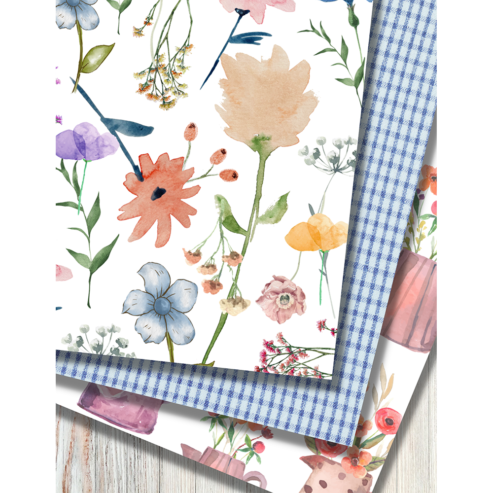 Wildflower Garden - Digital Download - Craft Paper Package - The Celebration Co.