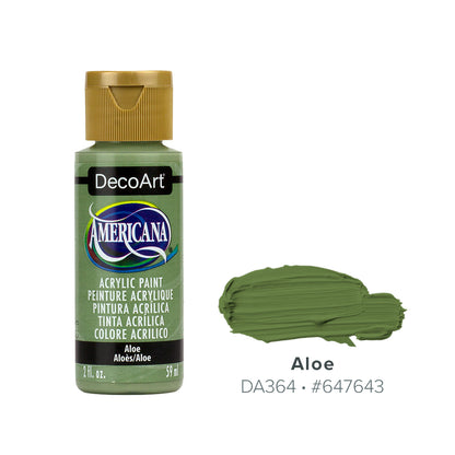 DecoArt Americana Acrylic Paint - 2 oz. - GREENS