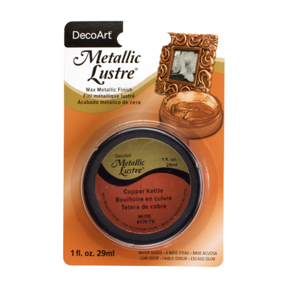 DecoArt Metallic Lustre Water-Based Paste (Choice of 3 Colors)