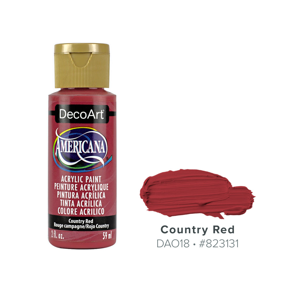 DecoArt Americana Acrylic Paint 2 oz. REDS The Celebration Co