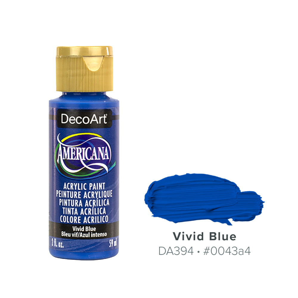 DecoArt Americana Acrylic Paint - 2 oz. - BLUES